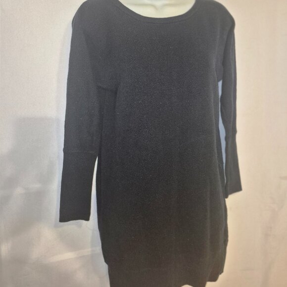 GAP stylish Black sweater dress/ long top in size xs - Picture 6 of 14